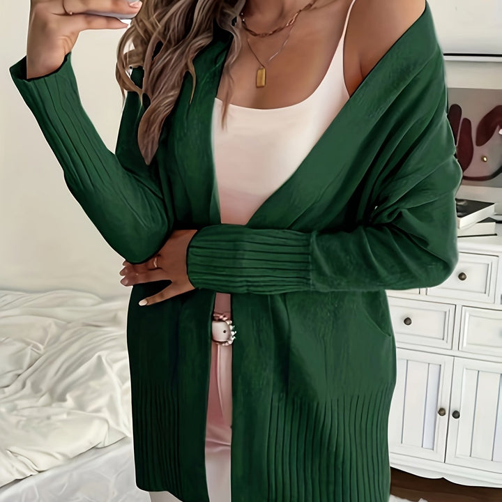 Claire™ | Soft Knit Open Cardigan