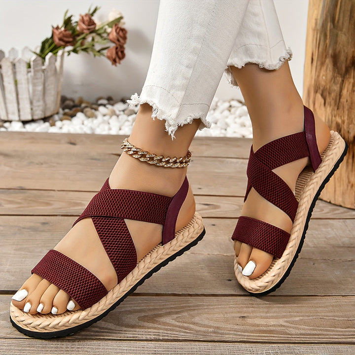Margaret™ | Orthopedic Pain‑Relief Cross‑Strap Sandals