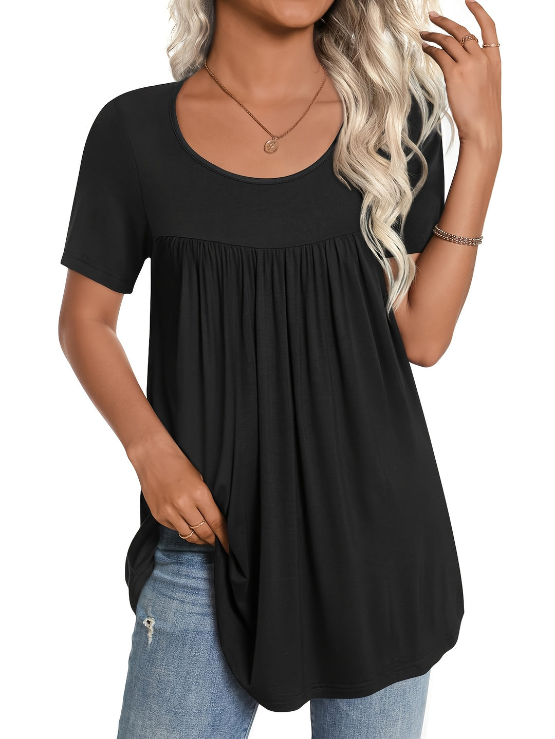 Megan™ | Classic Short‑Sleeve Tee