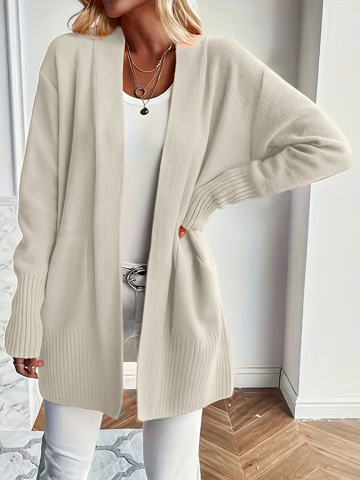 Claire™ | Soft Knit Open Cardigan
