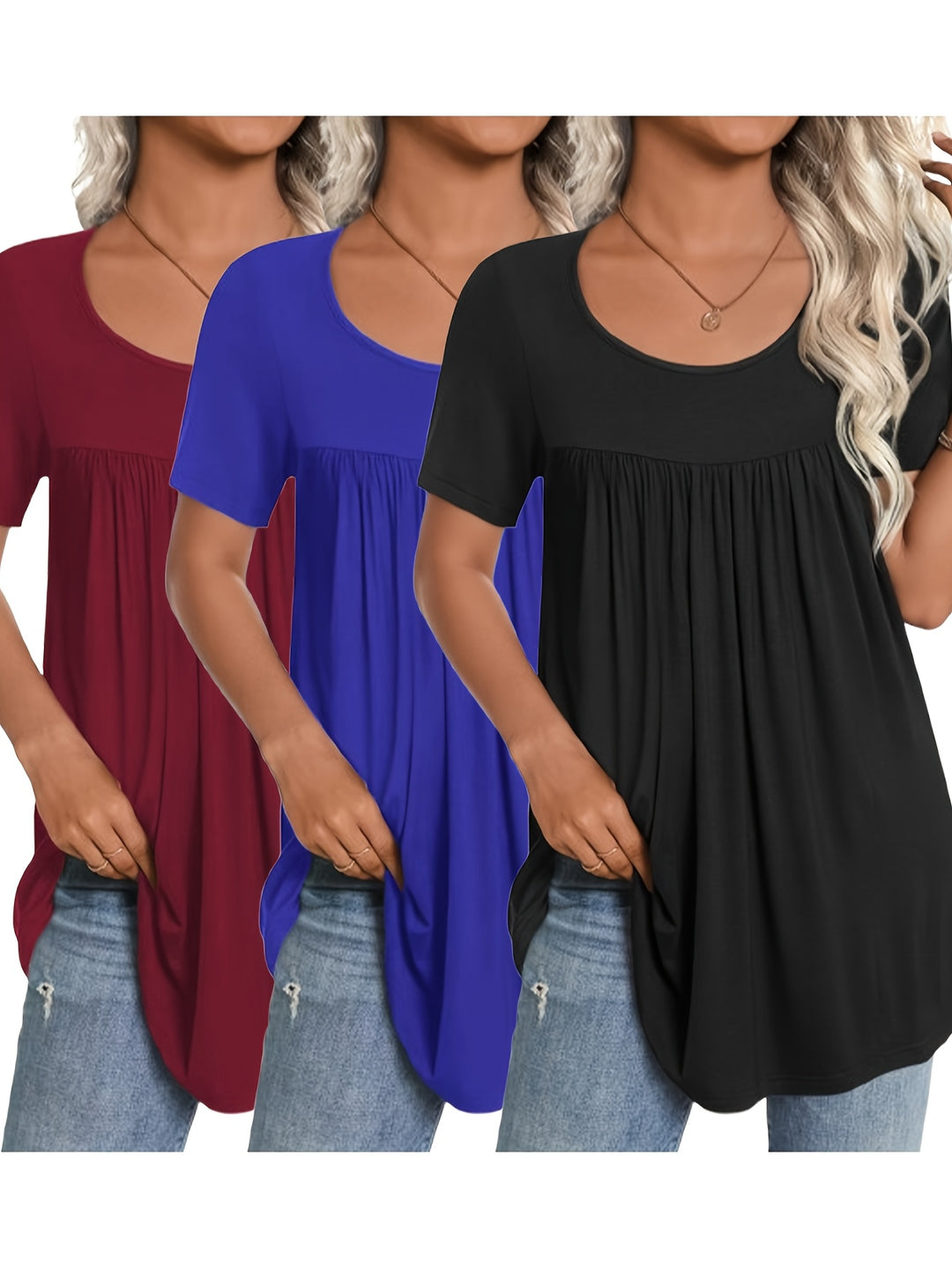 Megan™ | Classic Short‑Sleeve Tee