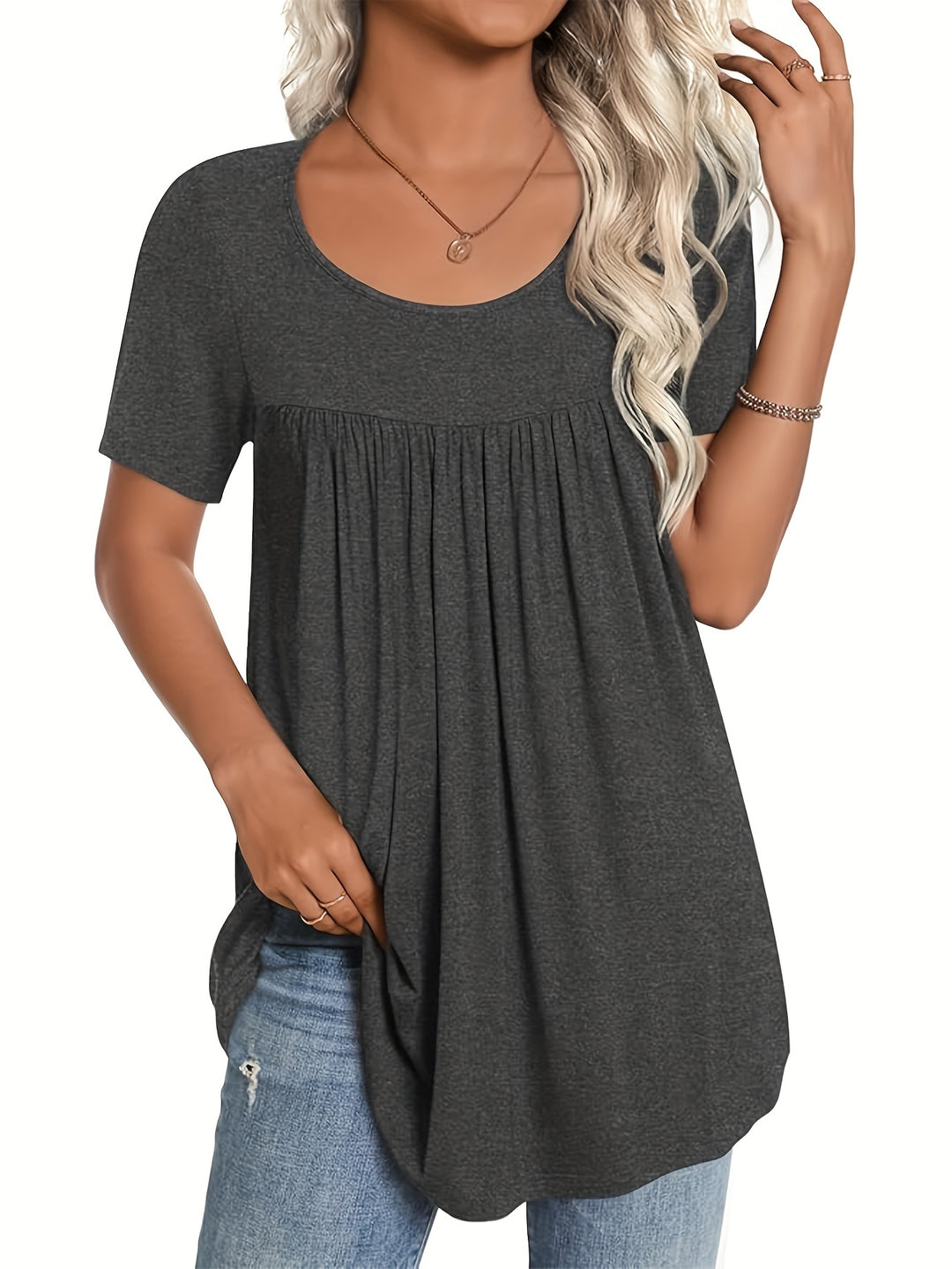 Megan™ | Classic Short‑Sleeve Tee