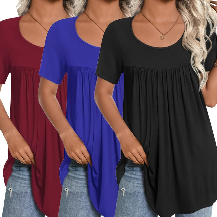 Megan™ | Classic Short‑Sleeve Tee