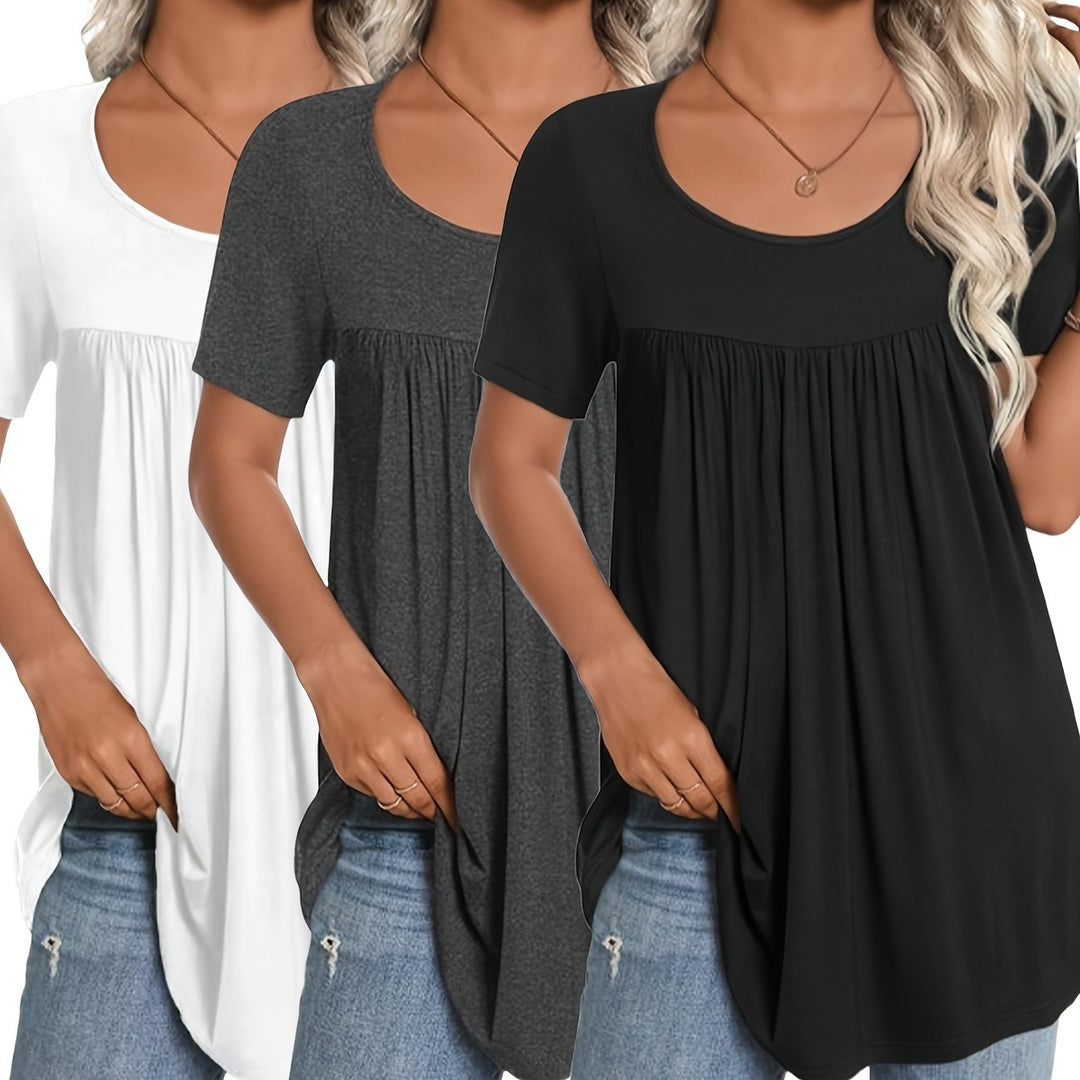 Megan™ | Classic Short‑Sleeve Tee