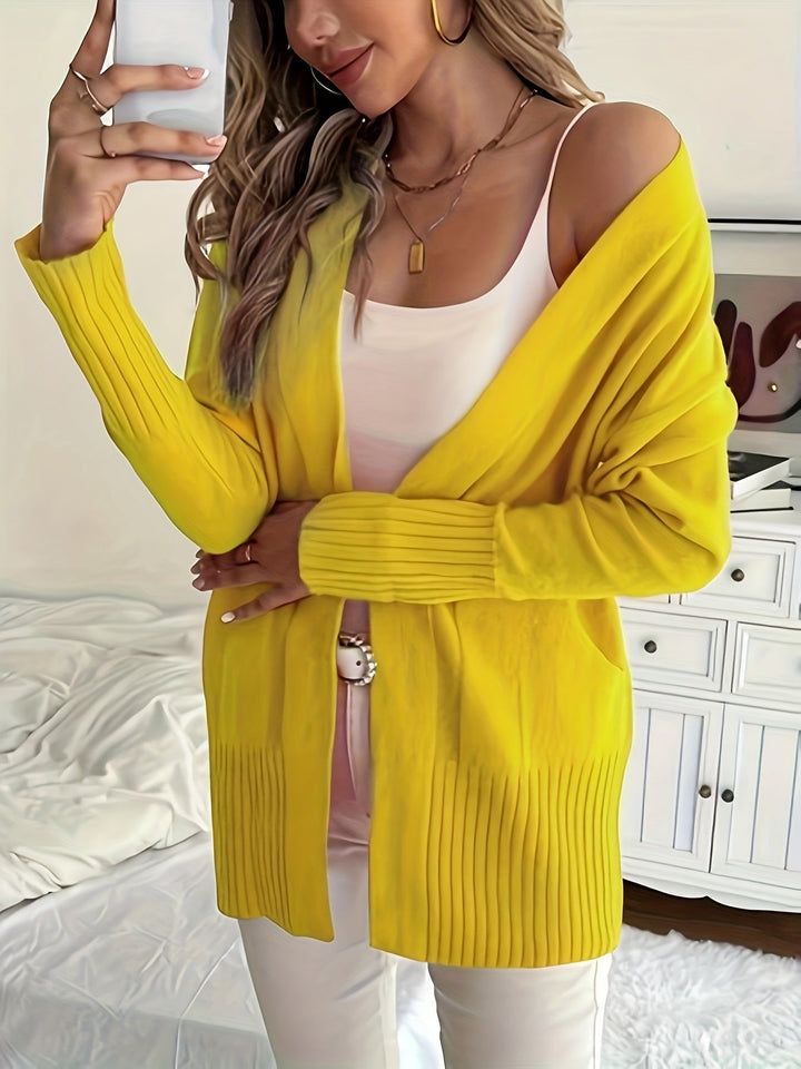 Claire™ | Soft Knit Open Cardigan