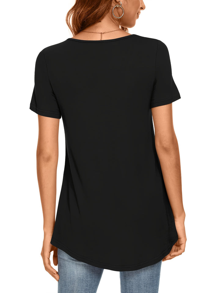 Megan™ | Classic Short‑Sleeve Tee