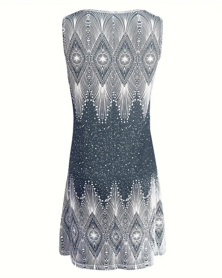 Athena | Sleeveless V-Neck Dress