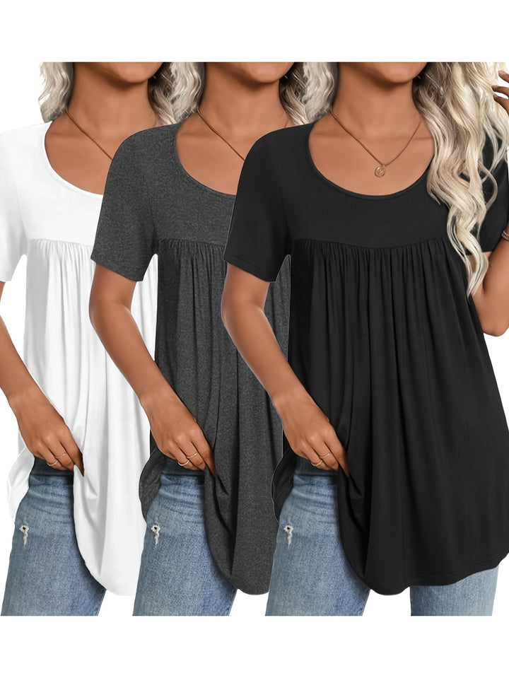 Megan™ | Classic Short‑Sleeve Tee