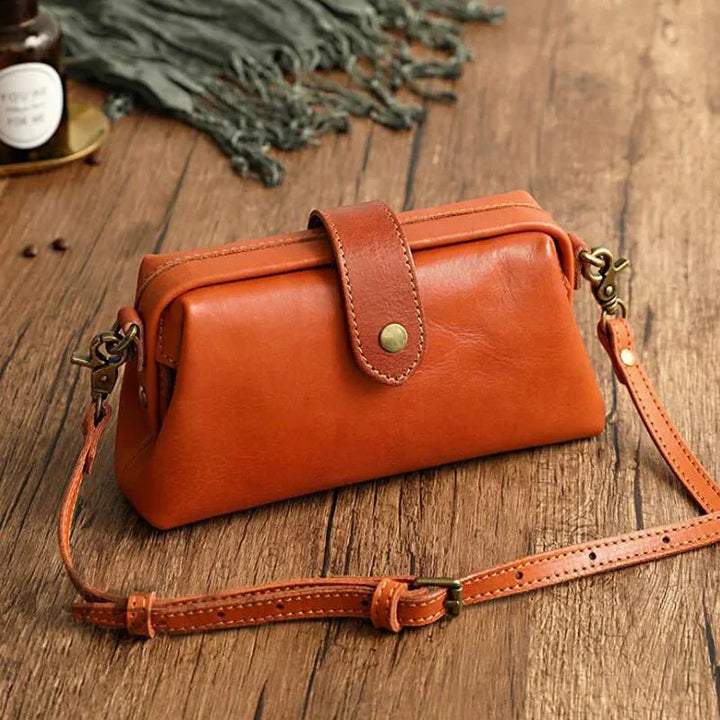 Eclipse Charm™ | Refined Leather Shoulder Bag