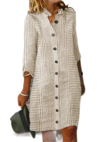 Doris | Relaxed Shirt Dress