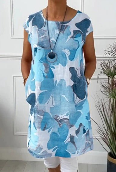 Vinia | Sleeveless Floral Dress