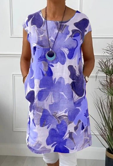Vinia | Sleeveless Floral Dress