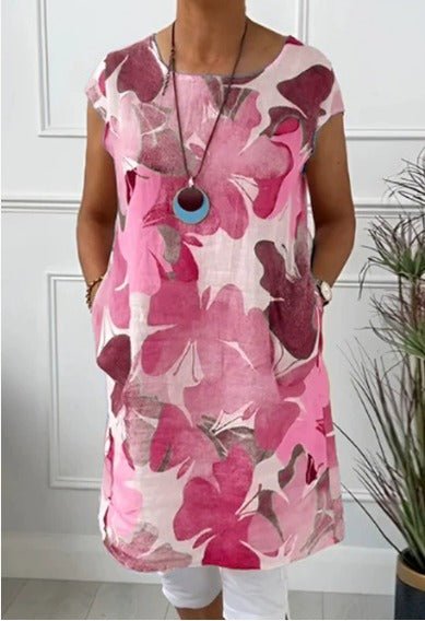 Vinia | Sleeveless Floral Dress