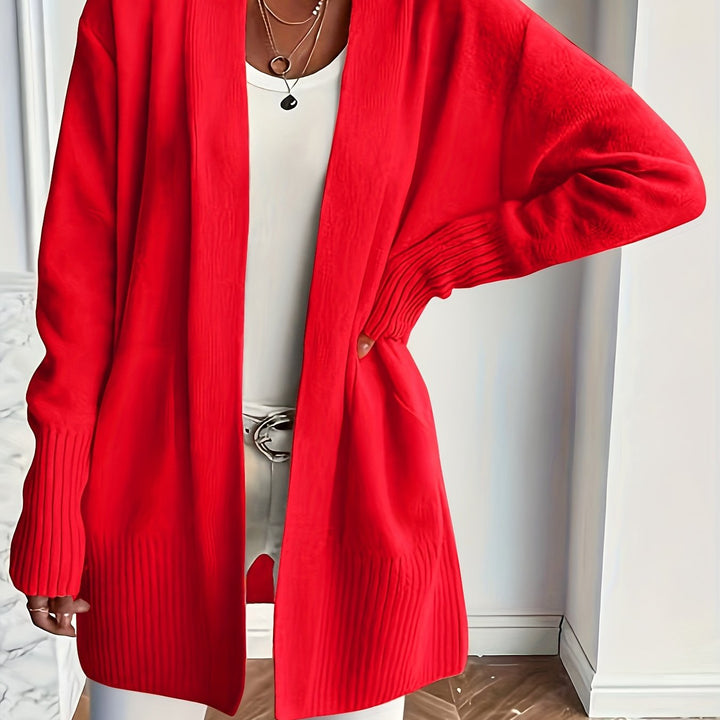 Claire™ | Soft Knit Open Cardigan