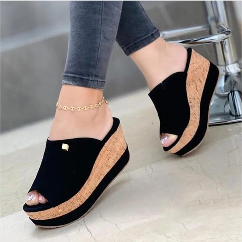 Paola™ - Platform Wedge Sandals