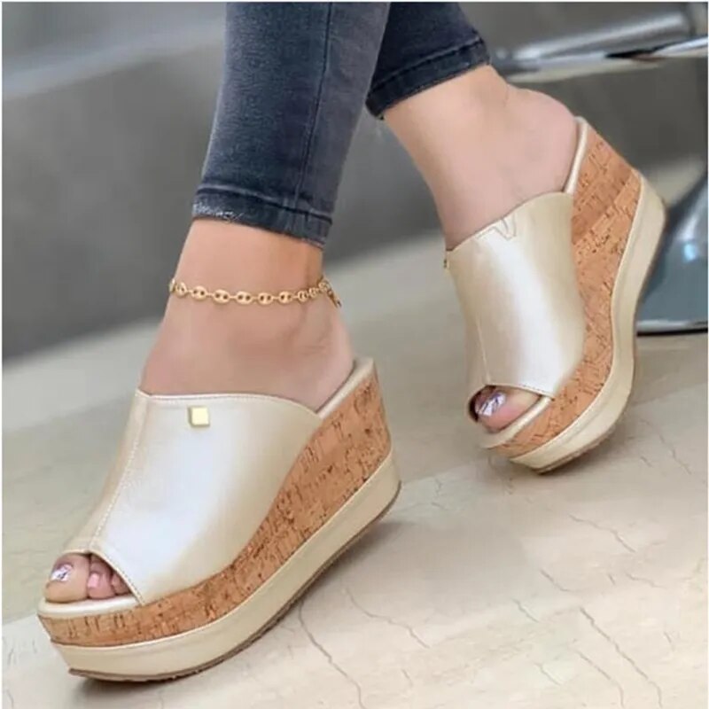 Paola™ - Platform Wedge Sandals