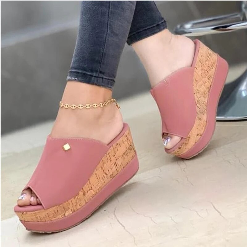 Paola™ - Platform Wedge Sandals