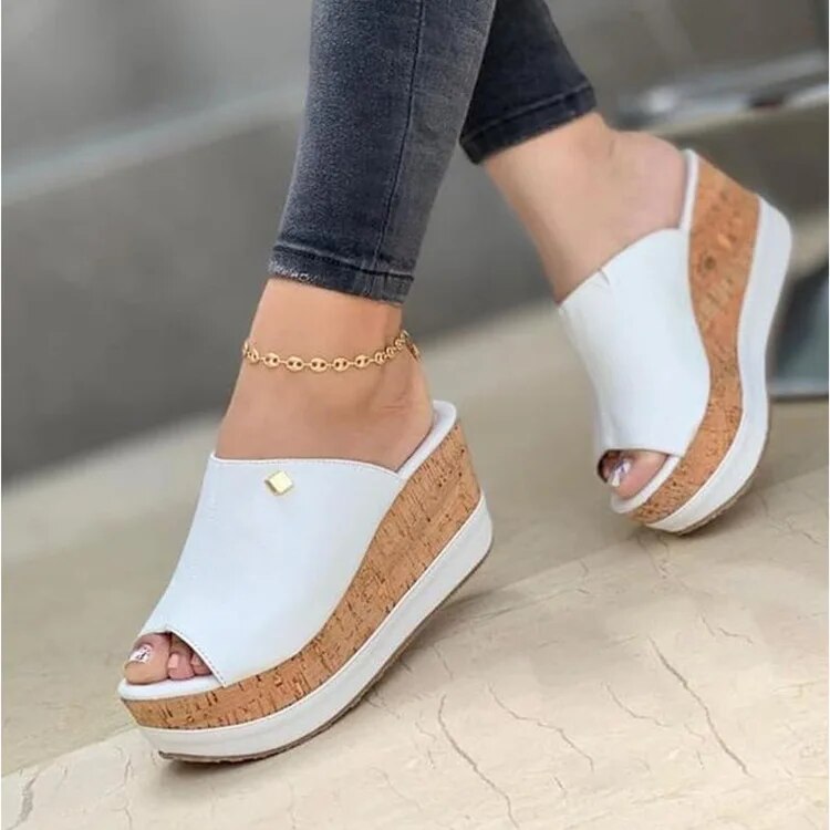 Paola™ - Platform Wedge Sandals