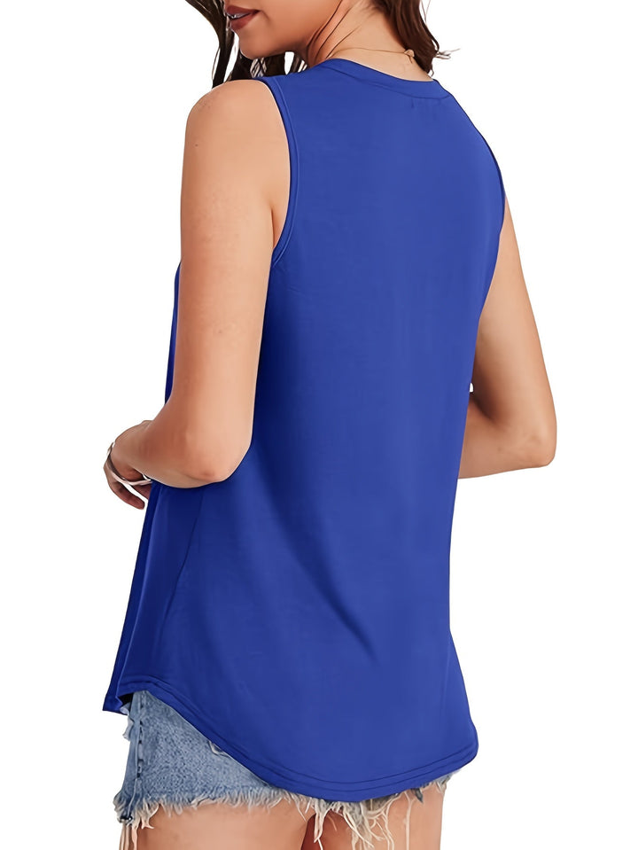 Isabella™ | Elegant Sleeveless Top