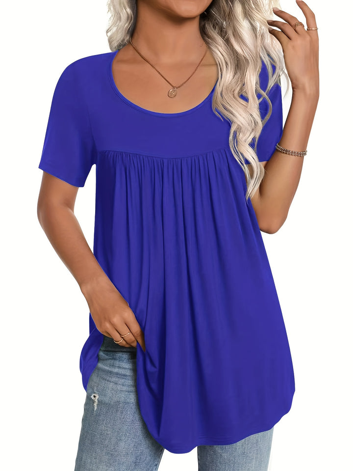 Megan™ | Classic Short‑Sleeve Tee