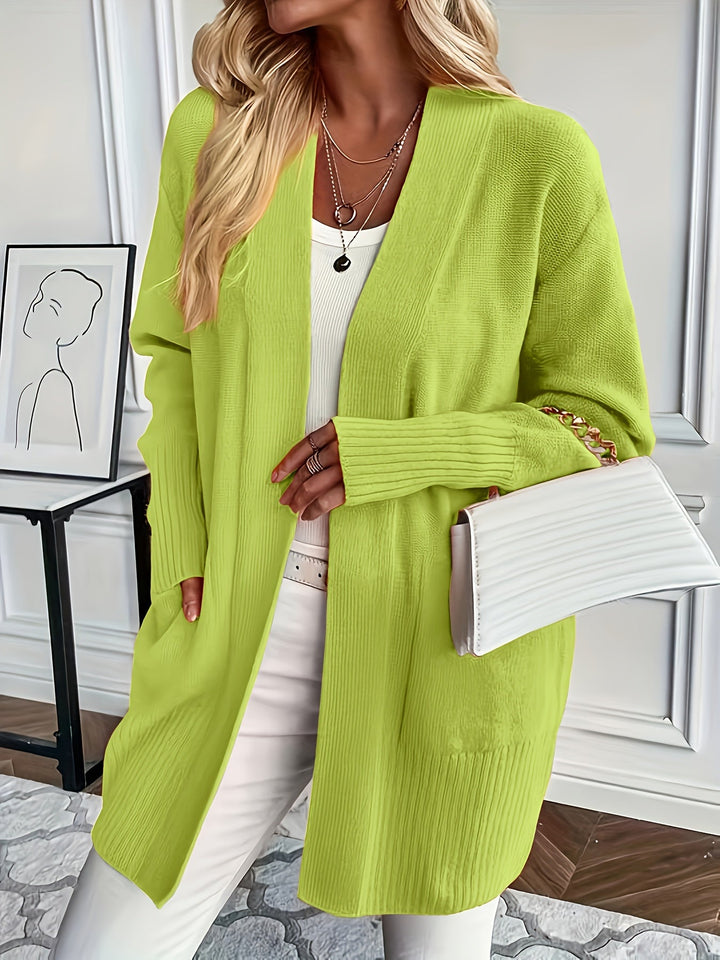 Claire™ | Soft Knit Open Cardigan
