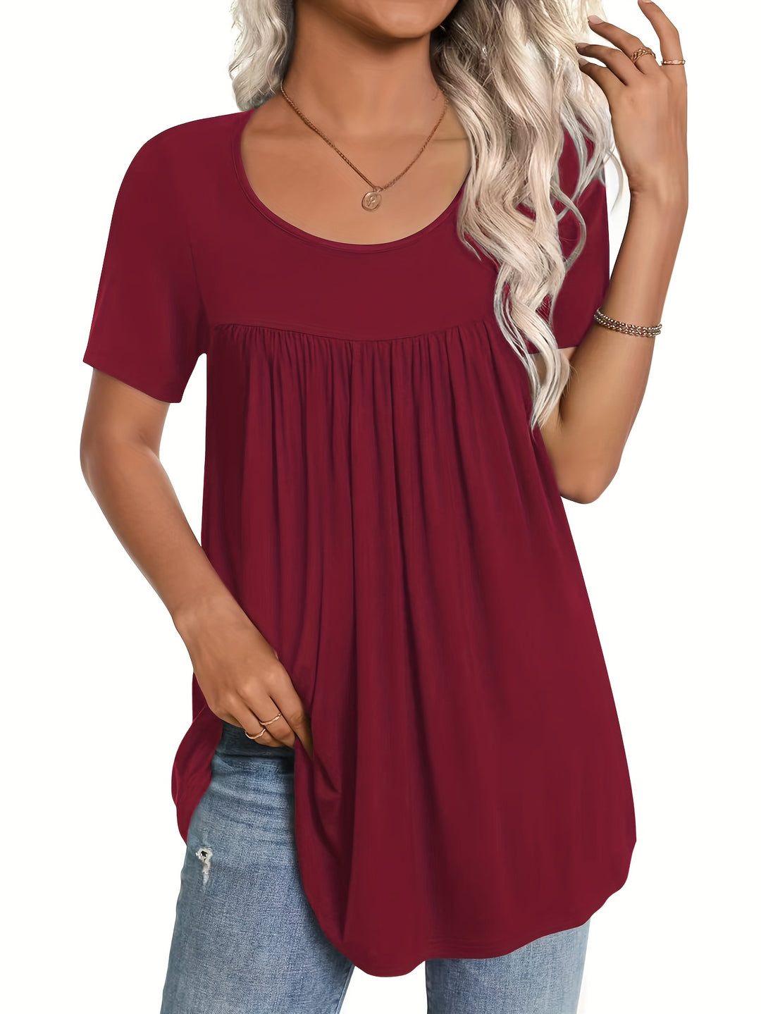 Megan™ | Classic Short‑Sleeve Tee